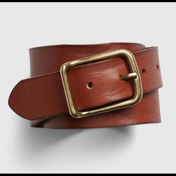 NEW Gap Leather Belt Bundle (Two) - Picture 2 of 3